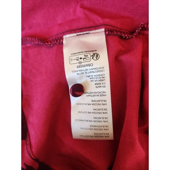 NWT Anthropologie The Cecily Fit & Flare Sweetheart Dress Size XLP Wine 9B407 - Picture 11 of 12